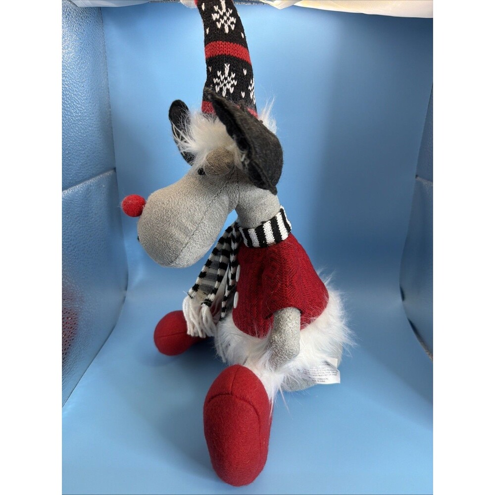 Northlight Raindeer Doll Christmas Decor 17” Tall - Picture 2 of 6
